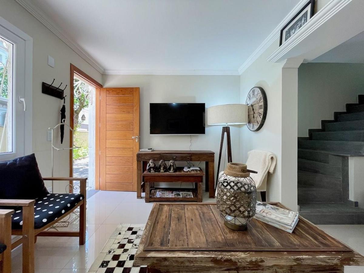 Casa Triplex 3 Dorm A 6Qd Rua Coberta Canela Extérieur photo